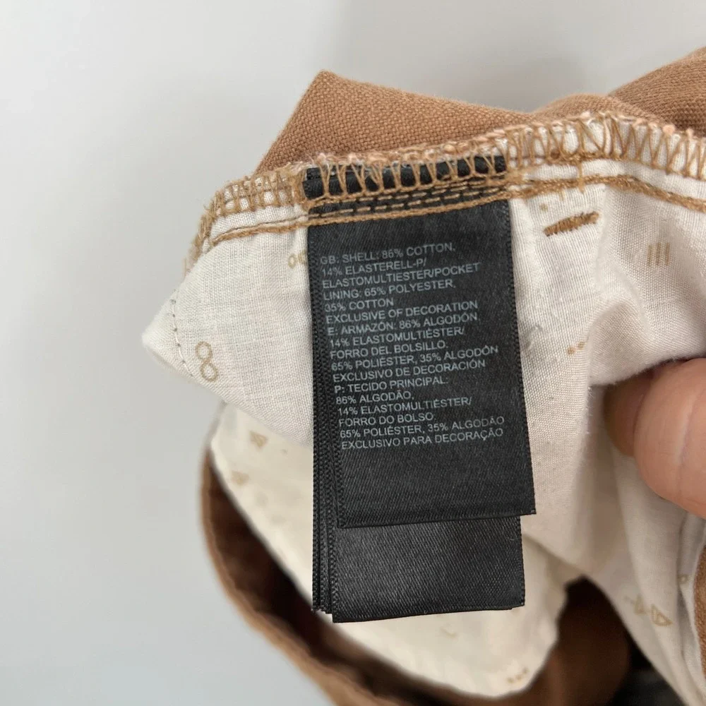 The North Face outdoor gorpcore tan brown trail‎ pants 30 articulated knees